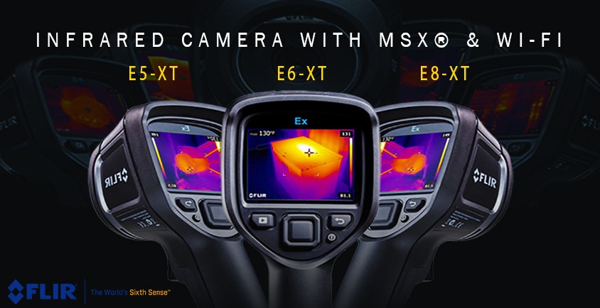 New Flir Ex-XT Infrared Camera With MSX & WI-FI 